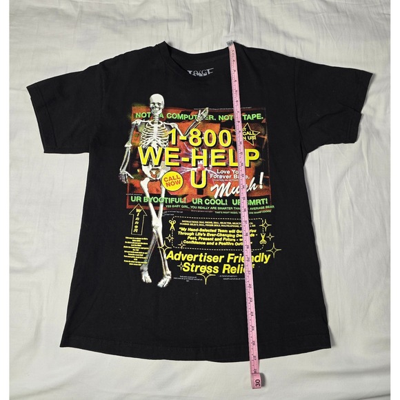 MDE/COM98 Sam Hyde Happy World Daddy '1800 We Help U' NEW LARGE - Picture 1 of 5